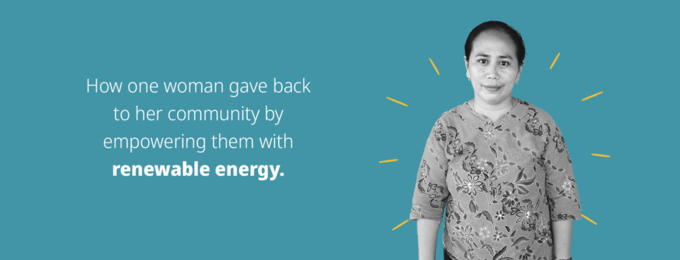 Empowering women with renewable energy in Indonesia
