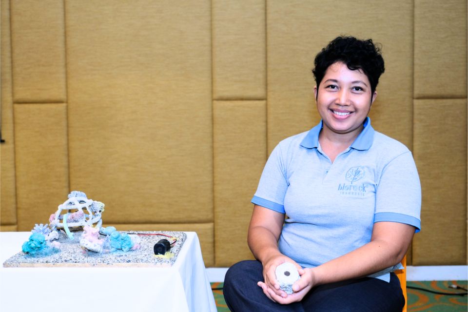 Prawita Tasya, Executive Director & Co-founder, Biorock Indonesia