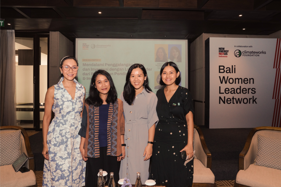 Advice from women founders leading the way on climate innovation in Indonesia